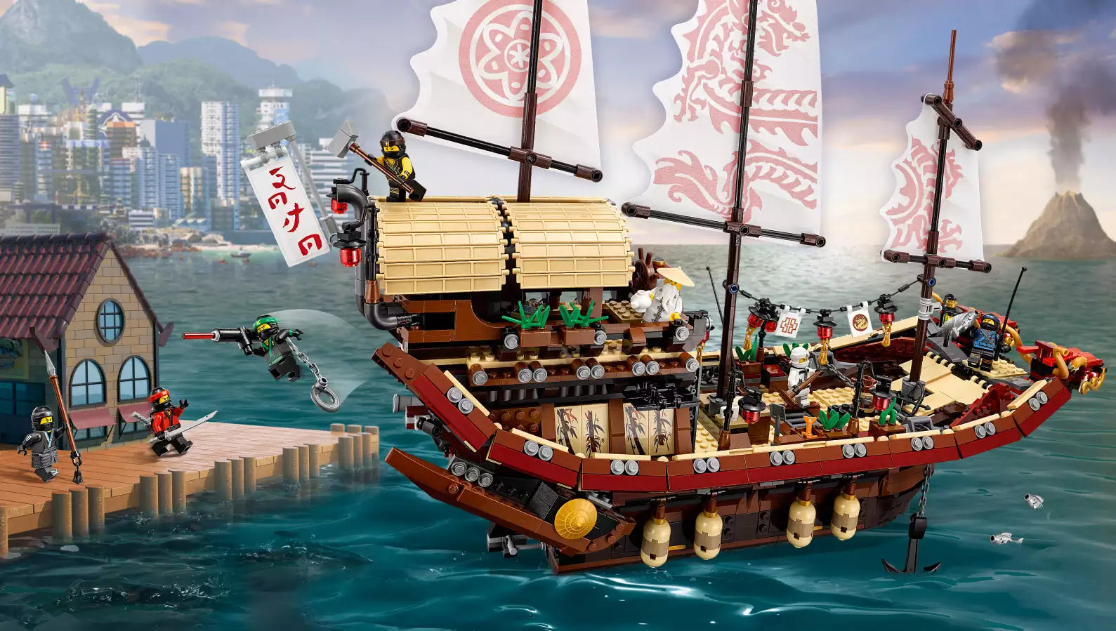 Detail 1: LEGO Ninjago 70618 Ninja-Flugsegler
