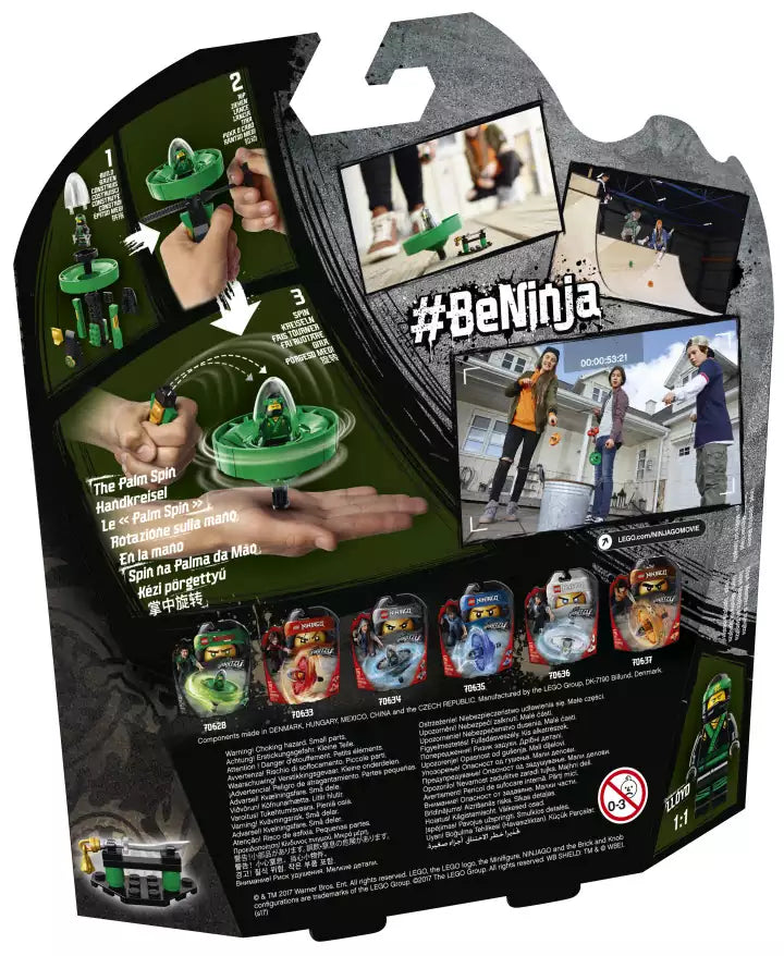 Box Rückansicht: LEGO Ninjago 70628 Spinjitzu-Meister Lloyd