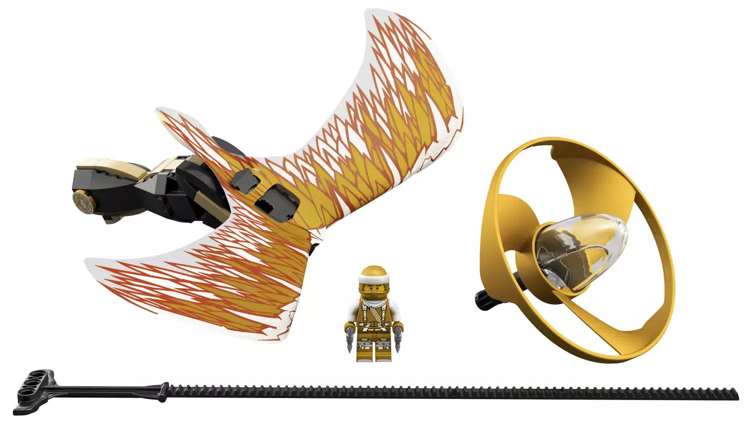 Inhalt: LEGO Ninjago 70644 Goldener Drachenmeister