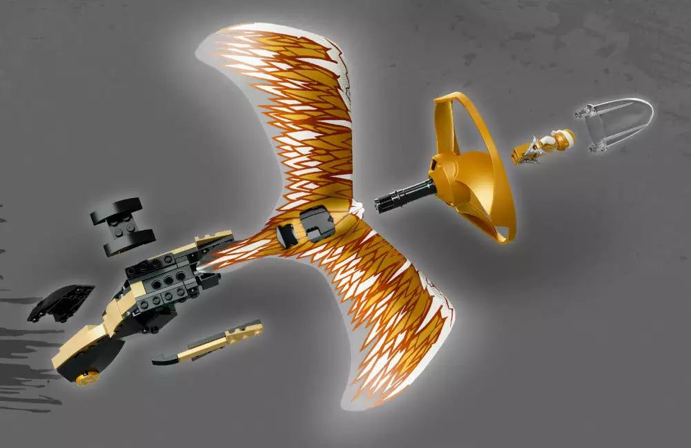 Detail 1: LEGO Ninjago 70644 Goldener Drachenmeister