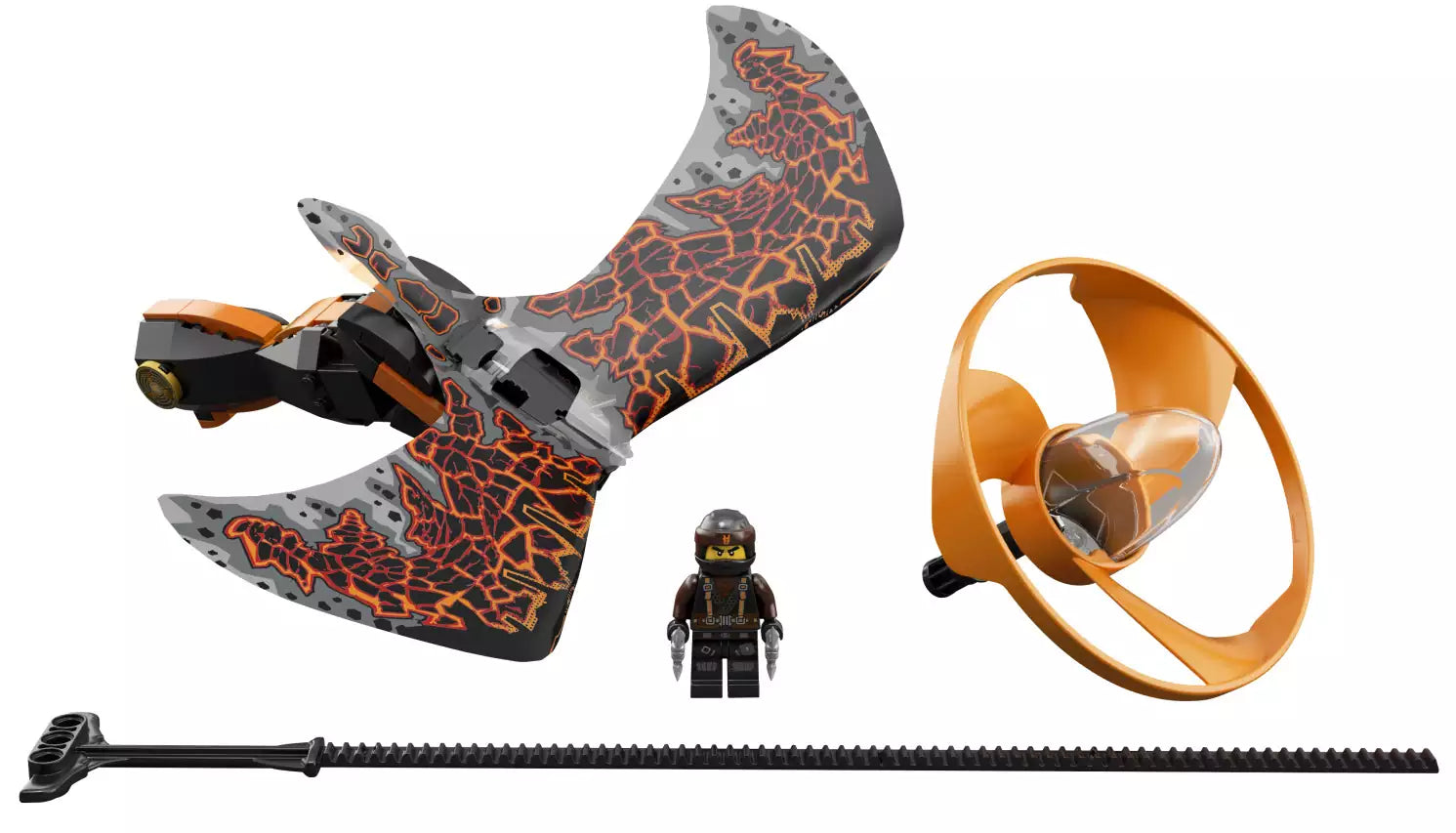 InhaltLEGO Ninjago 70645 Drachenmeister Cole