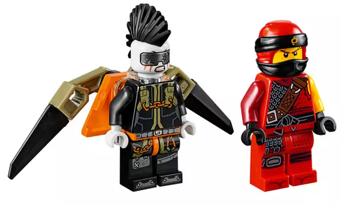 Minifiguren: LEGO Ninjago 70650 Flügel-Speeder