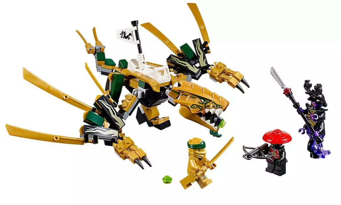 Inhalt: LEGO Ninjago 70666 Goldener Drache