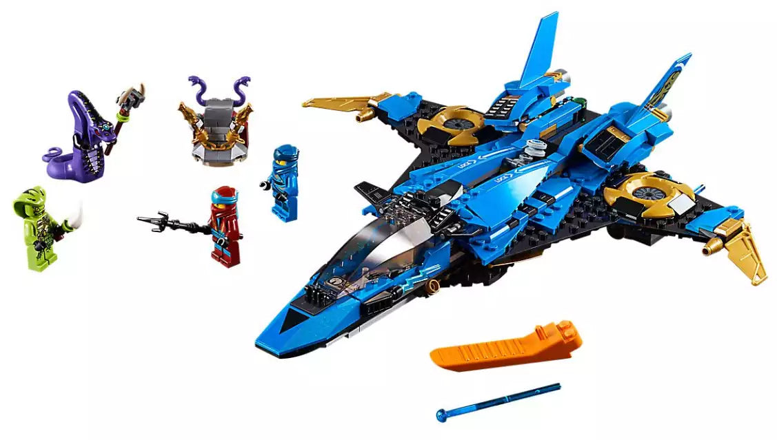 Inhalt: LEGO Ninjago 70668 Jays Donner-Jet