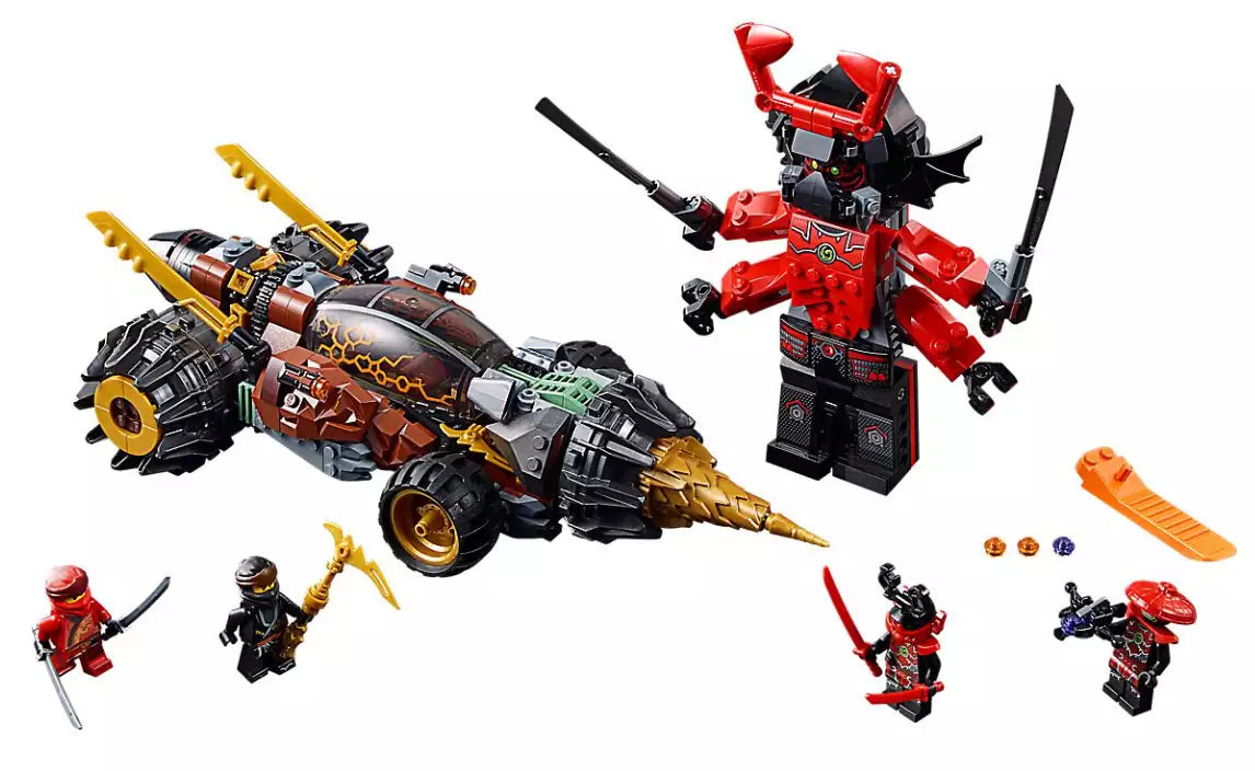 Inhalt: LEGO Ninjago 70669 Coles Powerbohrer
