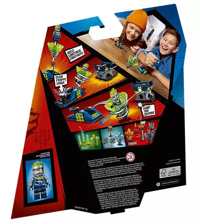 Box Rückansicht: LEGO Ninjago 70682 Spinjitzu Slam – Jay