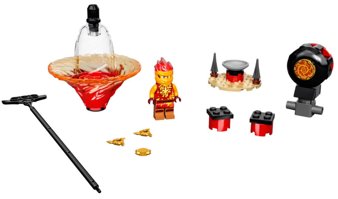 Inhalt: LEGO Ninjago 70688 Kais Spinjitzu-Ninjatraining