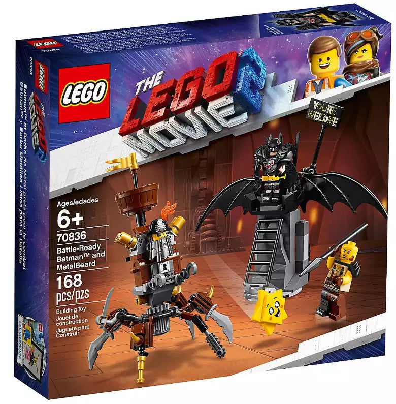 LEGO MOVIE 2 70836 Einsatzbereiter Batman und EisenBart