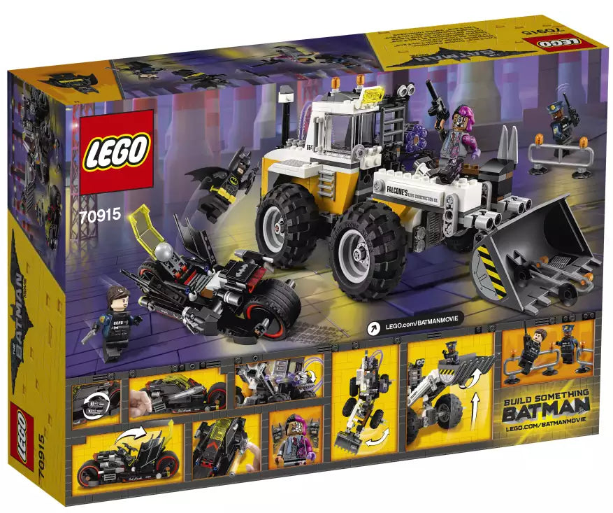 Box Rückansicht: The LEGO Batman Movie 70915 Doppeltes Unheil durch Two-Face