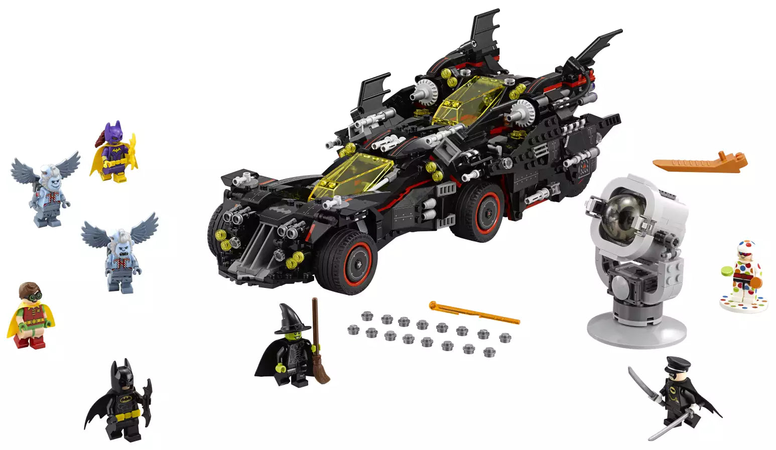 Inhalt: The LEGO Batman Movie 70917 Das ultimative Batmobil