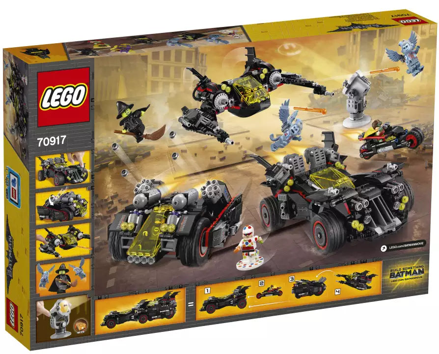 Box Rückansicht: The LEGO Batman Movie 70917 Das ultimative Batmobil
