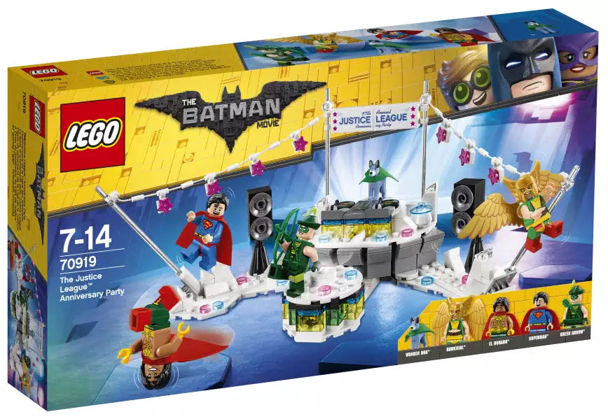 The LEGO Batman Movie 70919 The Justice League Anniversary Party