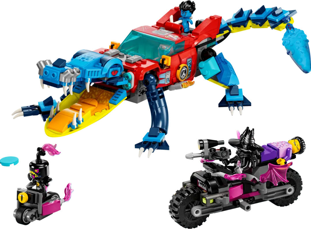 Inhalt: LEGO DREAMZzz 71458 Krokodilauto