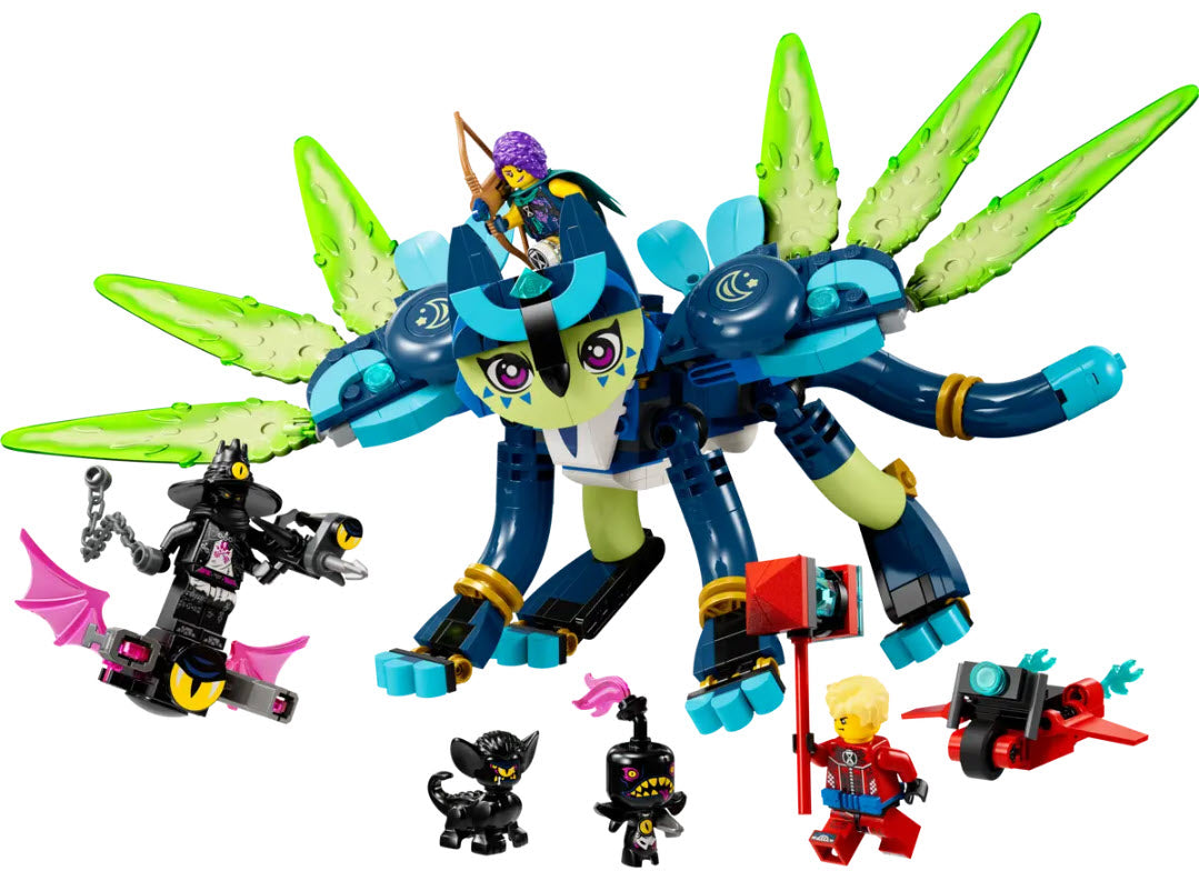 Inhalt: LEGO DREAMZzz 71476 Zoey und die Katzeneule Zian