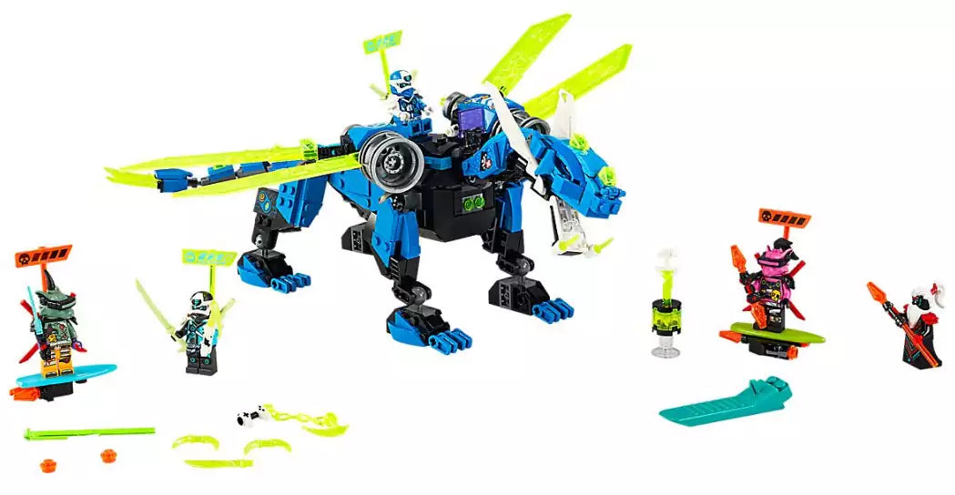 Inhalt: LEGO Ninjago 71711 Jays Cyber-Drache
