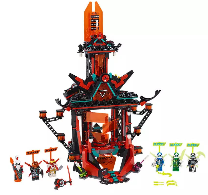 Inhalt: LEGO Ninjago 71712 Tempel des Unsinns
