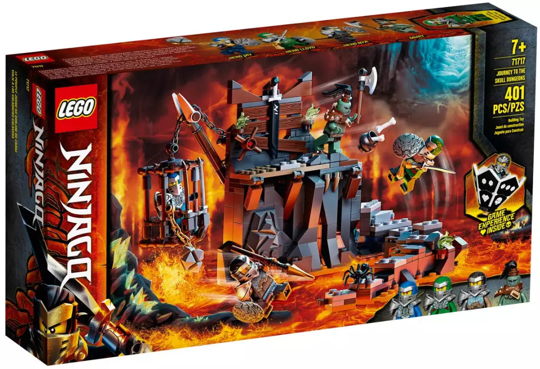 LEGO Ninjago 71717 Reise zu den Totenkopfverliesen
