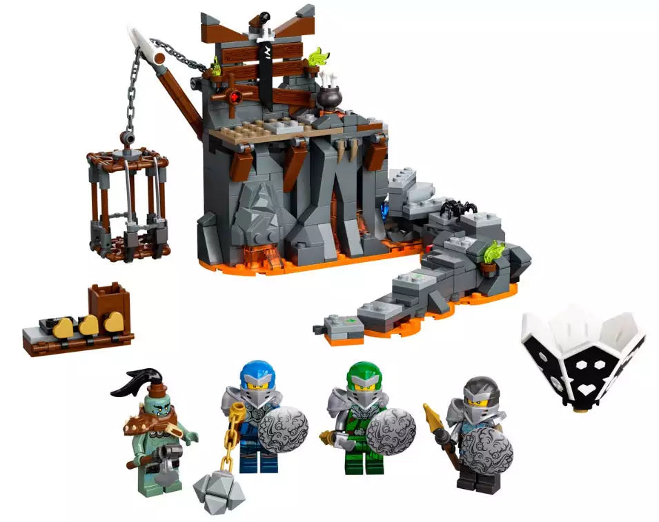Inhalt: LEGO Ninjago 71717 Reise zu den Totenkopfverliesen