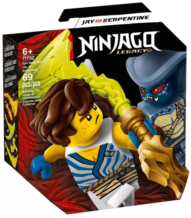 LEGO Ninjago 71732 Battle Set: Jay vs. Serpentine