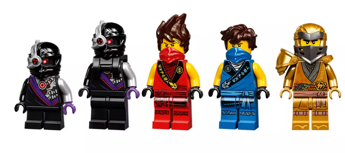 Minifiguren: LEGO Ninjago 71737 X-1 Ninja Supercar