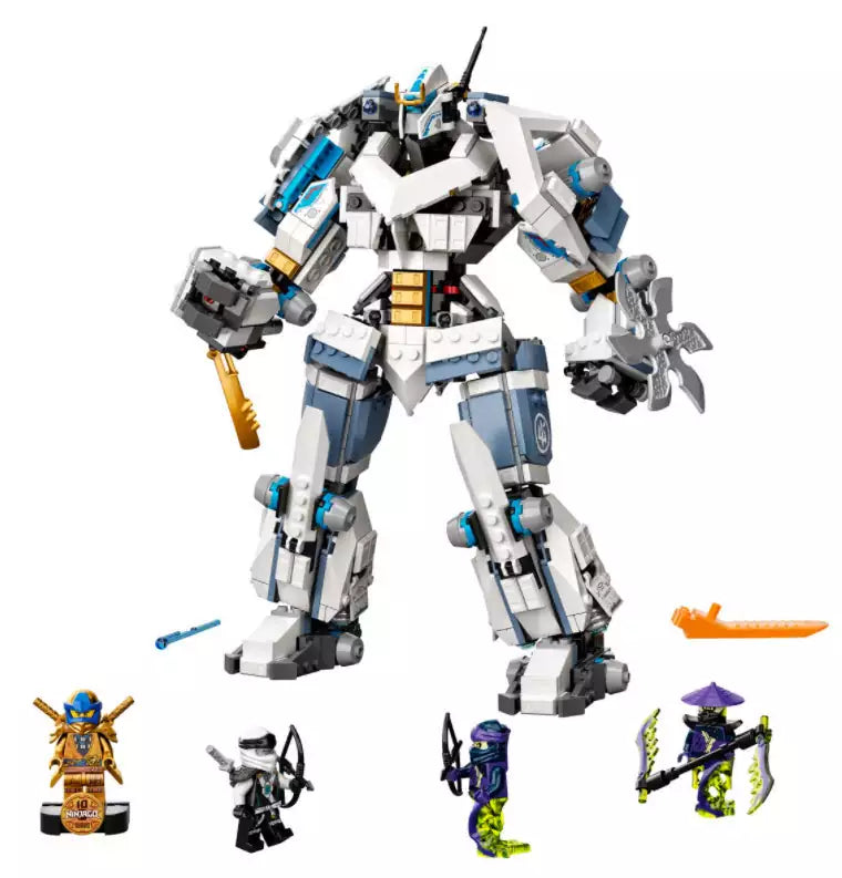Inhalt: LEGO Ninjago 71738 Zanes Titan-Mech
