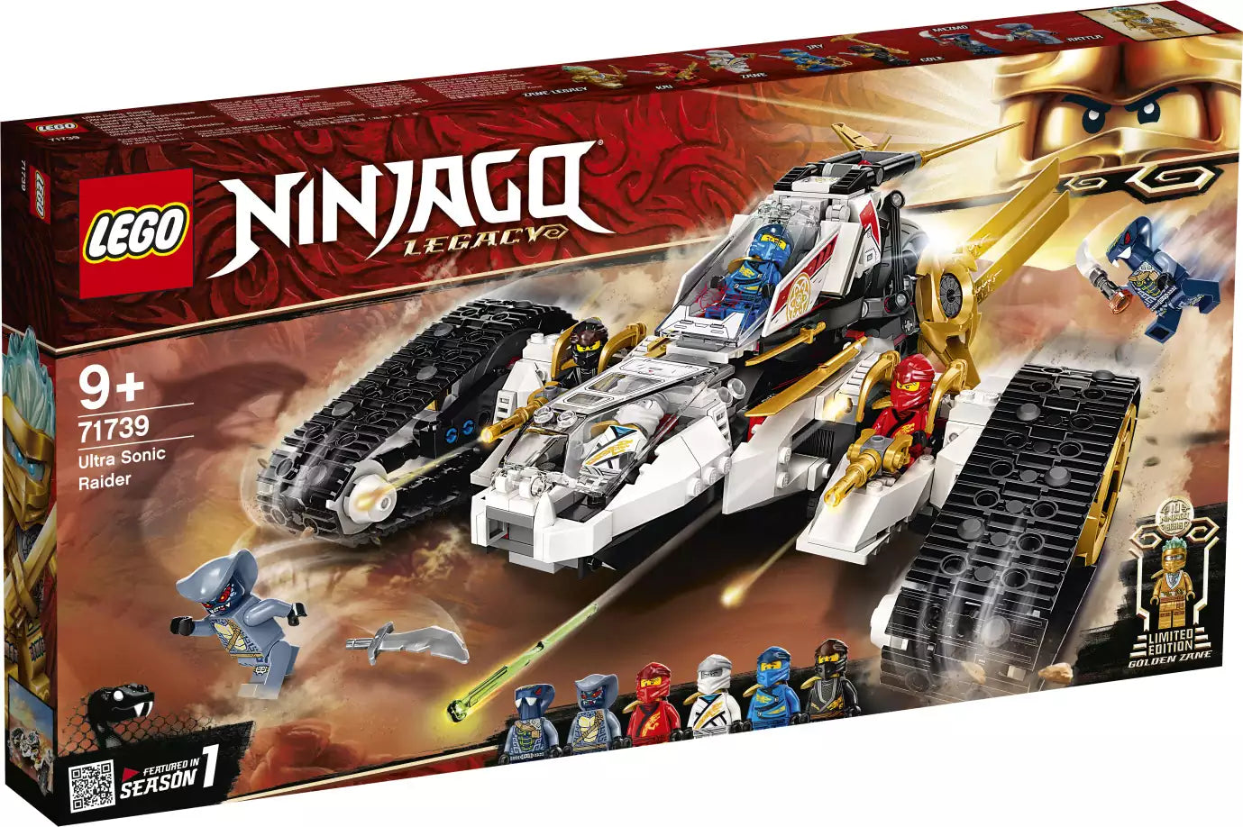 LEGO Ninjago 71739 Ultraschall-Raider