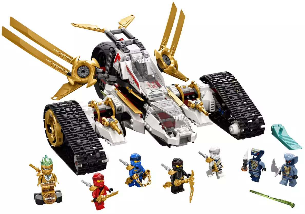 Inhalt: LEGO Ninjago 71739 Ultraschall-Raider