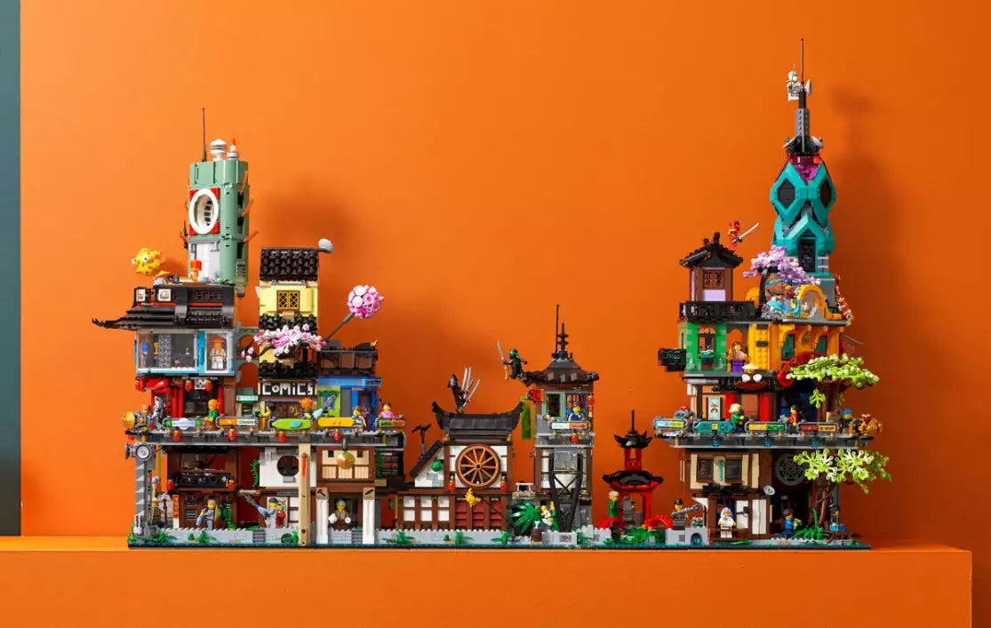 Detail 2: LEGO Ninjago 71741 Die Gärten von NINJAGO City