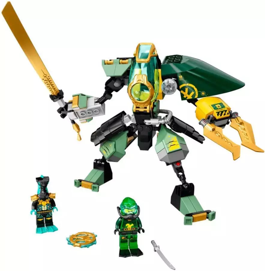 Inhalt: LEGO Ninjago 71750 Lloyds Hydro-Mech