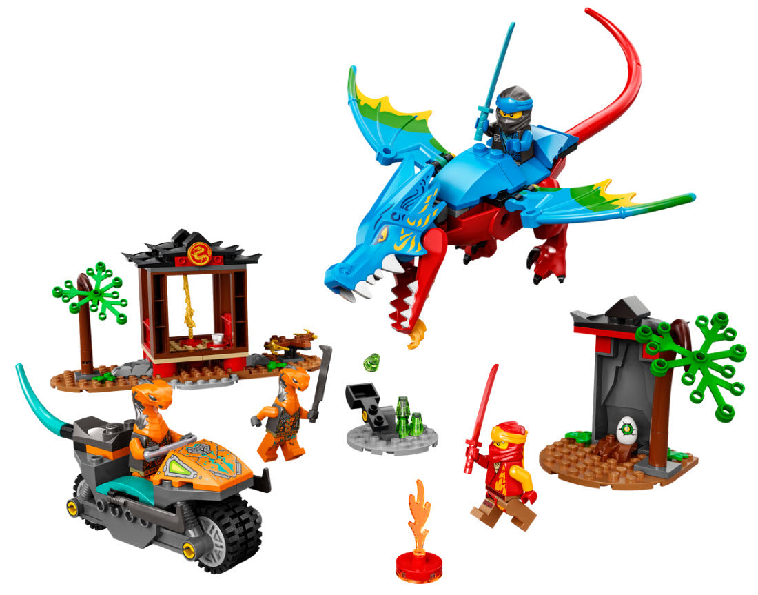 Inhalt: LEGO Ninjago 71759 Drachentempel