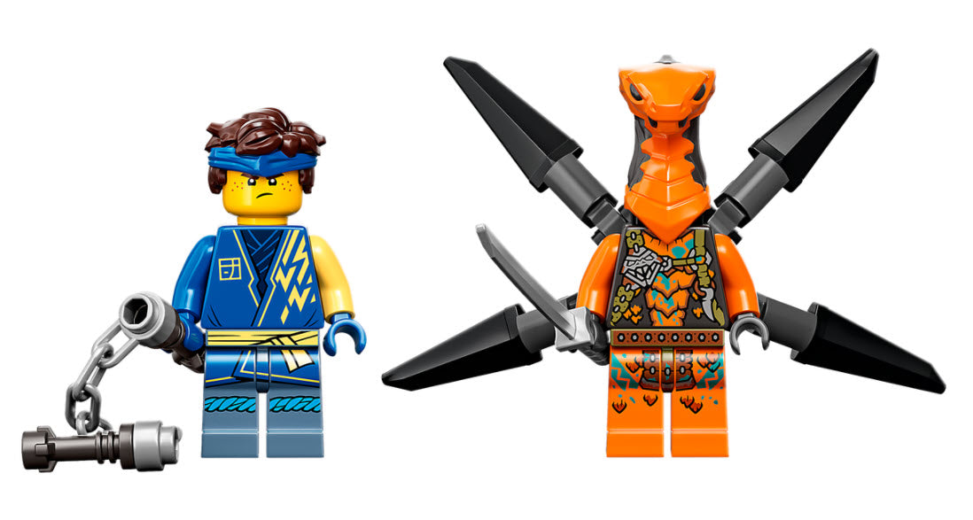 Minifiguren: LEGO Ninjago 71760 Jays Donnerdrache EVO