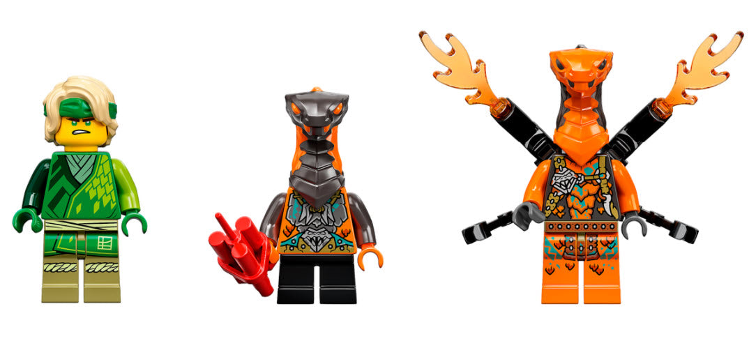 Minifiguren: LEGO Ninjago 71763 Lloyds Rennwagen EVO