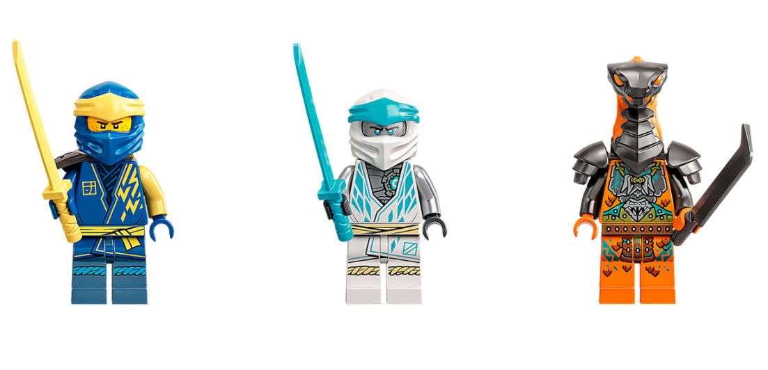 Minifiguren: LEGO Ninjago 71764 Ninja-Trainingszentrum