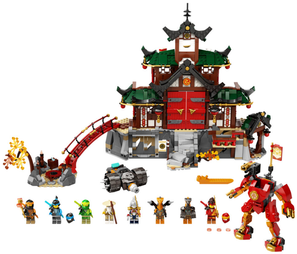 Inhalt: LEGO Ninjago 71767 Ninja-Dojotempel