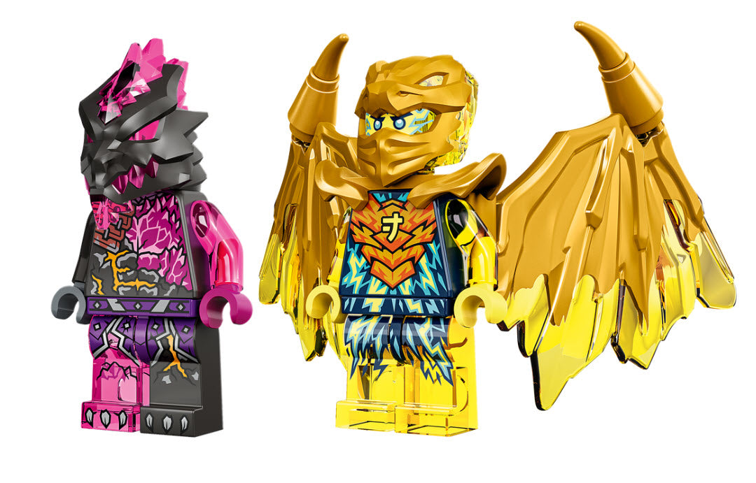 Minifiguren: LEGO Ninjago 71768 Jays Golddrachen-Motorrad