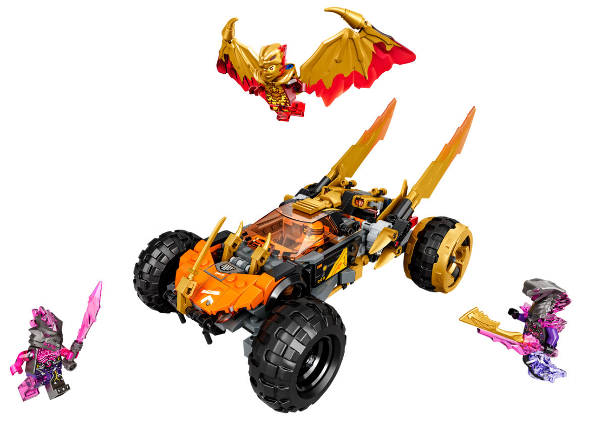Inhalt: LEGO Ninjago 71769 Coles Drachen-Flitzer