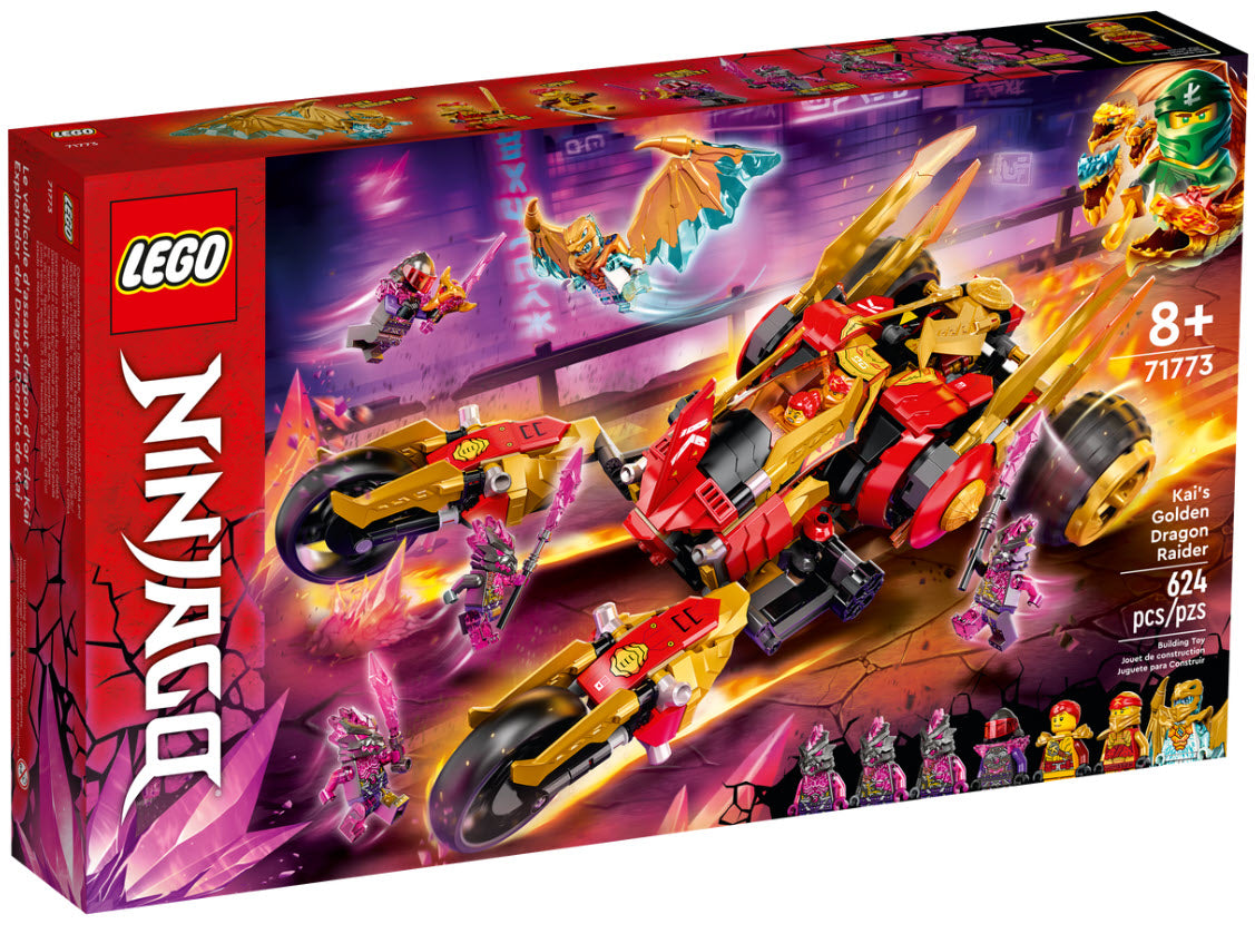 LEGO Ninjago 71773 Kais Golddrachen-Raider