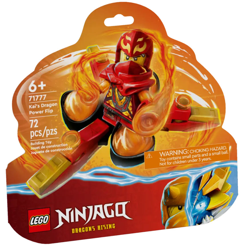 LEGO Ninjago 71777 Kais Drachenpower-Spinjitzu-Flip