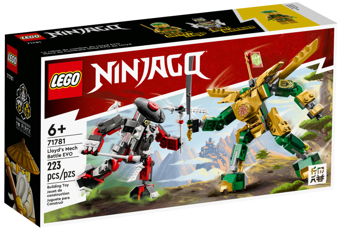 LEGO Ninjago 71781 Lloyds Mech-Duell EVO