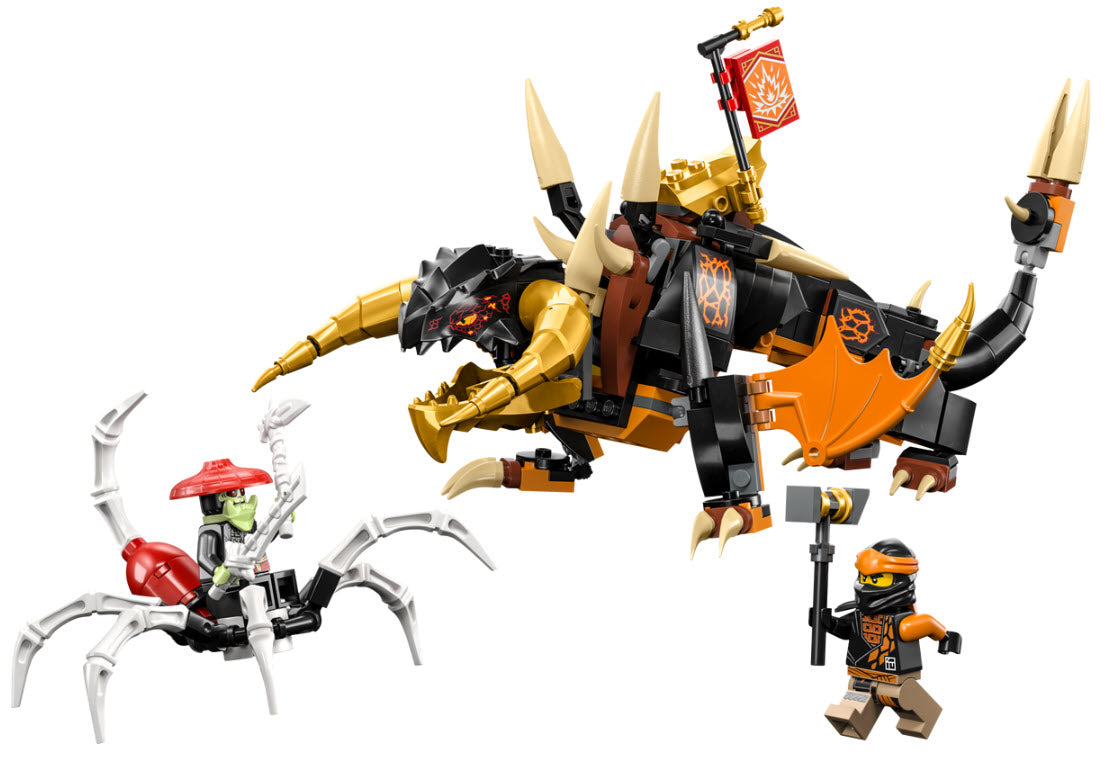 Inhalt: LEGO Ninjago 71782 Coles Erddrache EVO