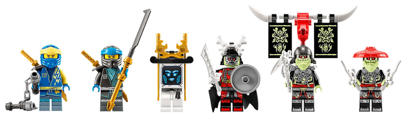 Minifiguren: LEGO Ninjago 71785 Jays Titan-Mech