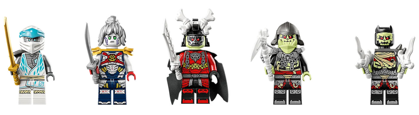 Minifiguren: LEGO Ninjago 71786 Zanes Eisdrache