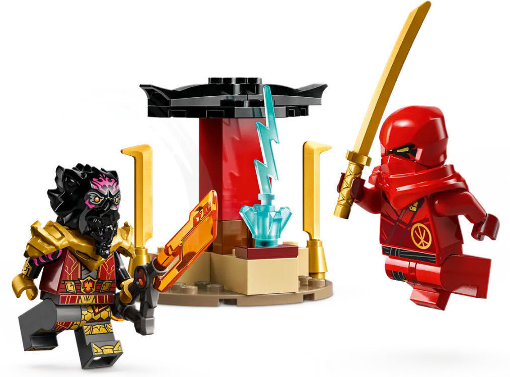 Detail 2: LEGO Ninjago 71789 Verfolgungsjagd mit Kais Flitzer und Ras' Motorrad