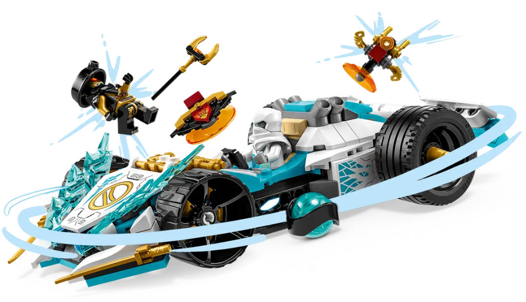 Detail 1: LEGO Ninjago 71791 Zanes Drachenpower-Spinjitzu-Rennwagen
