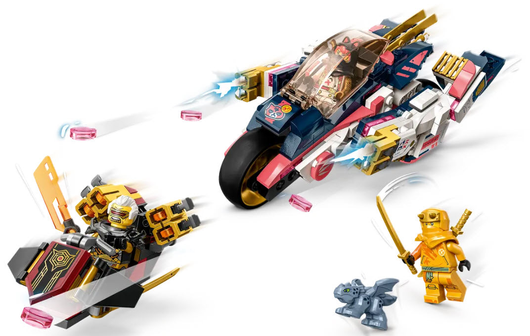 Detail 1: LEGO Ninjago 71792 Soras Mech-Bike