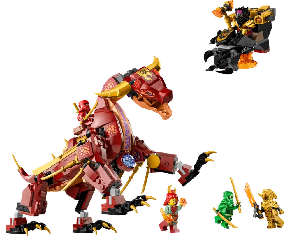 Inhalt: LEGO Ninjago 71793 Wyldfires Lavadrache