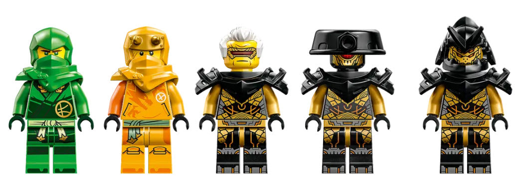 Minifiguren: LEGO Ninjago 71794 Lloyds und Arins Training-Mechs