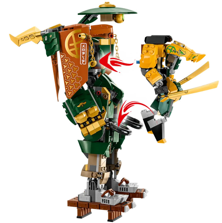 Detail 2: LEGO Ninjago 71794 Lloyds und Arins Training-Mechs