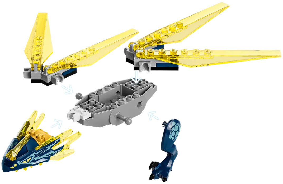 Detail 2: LEGO Ninjago 71798 Duell zwischen Nya und Arins Babydrachen