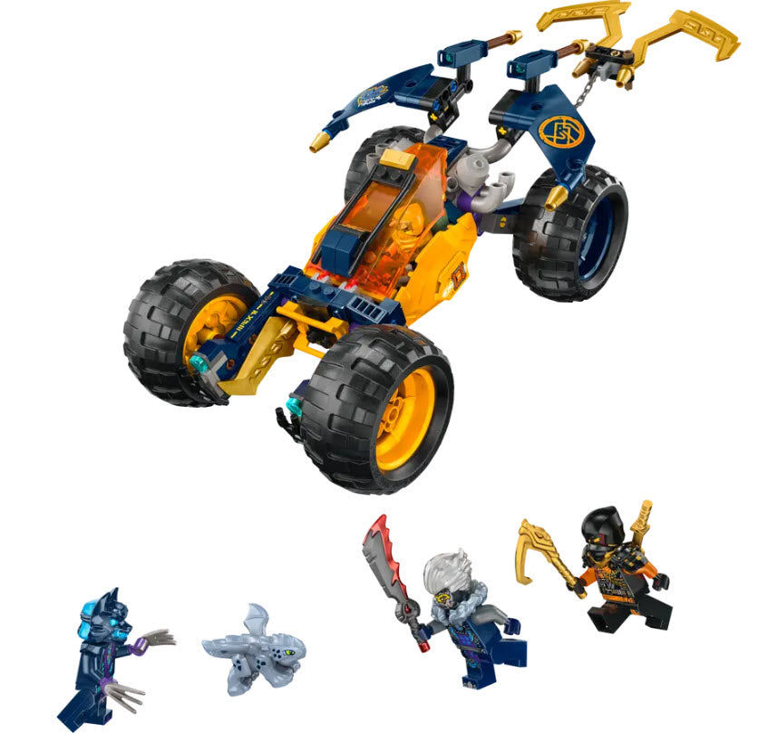 Inhalt: LEGO Ninjago 71811 Arins Ninja-Geländebuggy